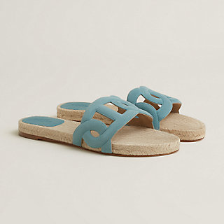 エスパドリーユ 《ファモサ》　エルメス　HERMES エスパドリーユ 《ファモサ》 - ブルー | Hermès - エルメス-公式サイト